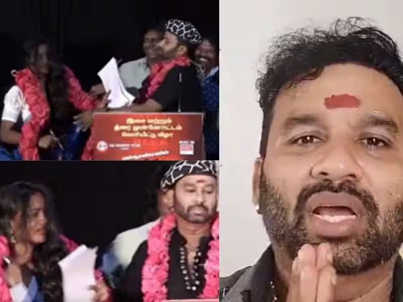 விழா மேடையில் பெண் தொகுப்பாளரிடம் அத்துமீறல்.. பகிரங்க மன்னிப்பு கேட்ட கூல் சுரேஷ்.. நடந்தது என்ன?