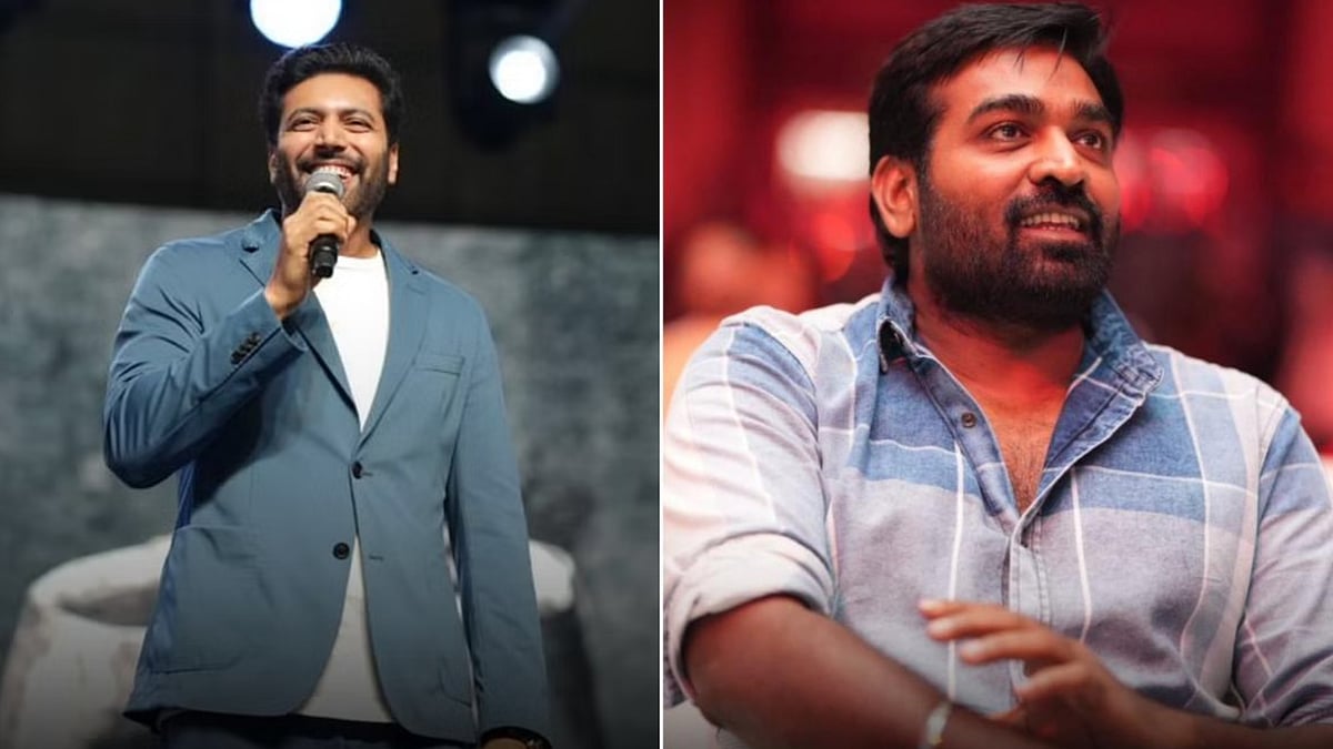 “நா இயக்க நினைத்த முதல் ஹீரோ நீங்கதான்.. ஏன்னா...” - காரணத்துடன் விஜய் சேதுபதியிடம் கூறிய ஜெயம் ரவி !