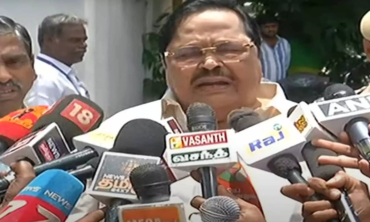 காவிரி நீர் விவகாரம் : “உச்ச நீதிமன்றத்தின் கெடு நாளையோடு முடிகிறது..” - அமைச்சர் துரைமுருகன் பேட்டி !