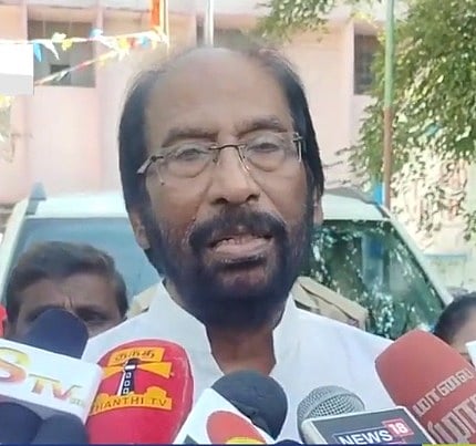 மகளிர் 33% இடஒதுக்கீடு : ‘கொக்கு தலையில் வெண்ணெய் வைப்பது போல் உள்ளது..’ - திருச்சி சிவா எம்.பி பேட்டி !