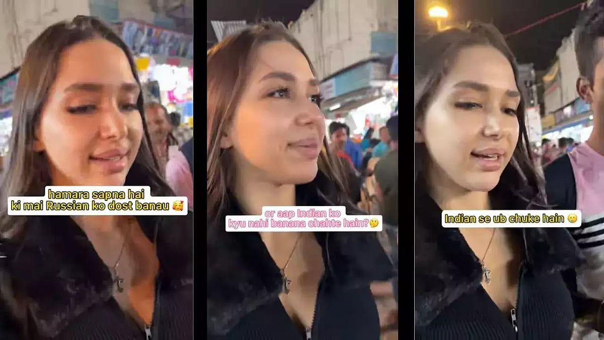 ரஷ்ய பெண்ணிடம் ஆபாச பேச்சு.. டெல்லியில் அத்துமீறிய இந்திய இளைஞர்.. வீடியோவுக்கு குவியும் கண்டனம் !