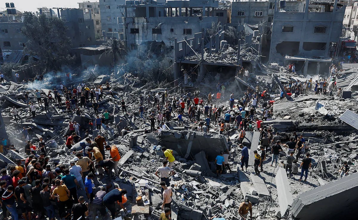 காசா மீதான போரை இஸ்ரேல் நிறுத்தவேண்டும் : ஐ.நா-வில் நிறைவேறிய தீர்மானம் - புறக்கணித்த இந்தியா !