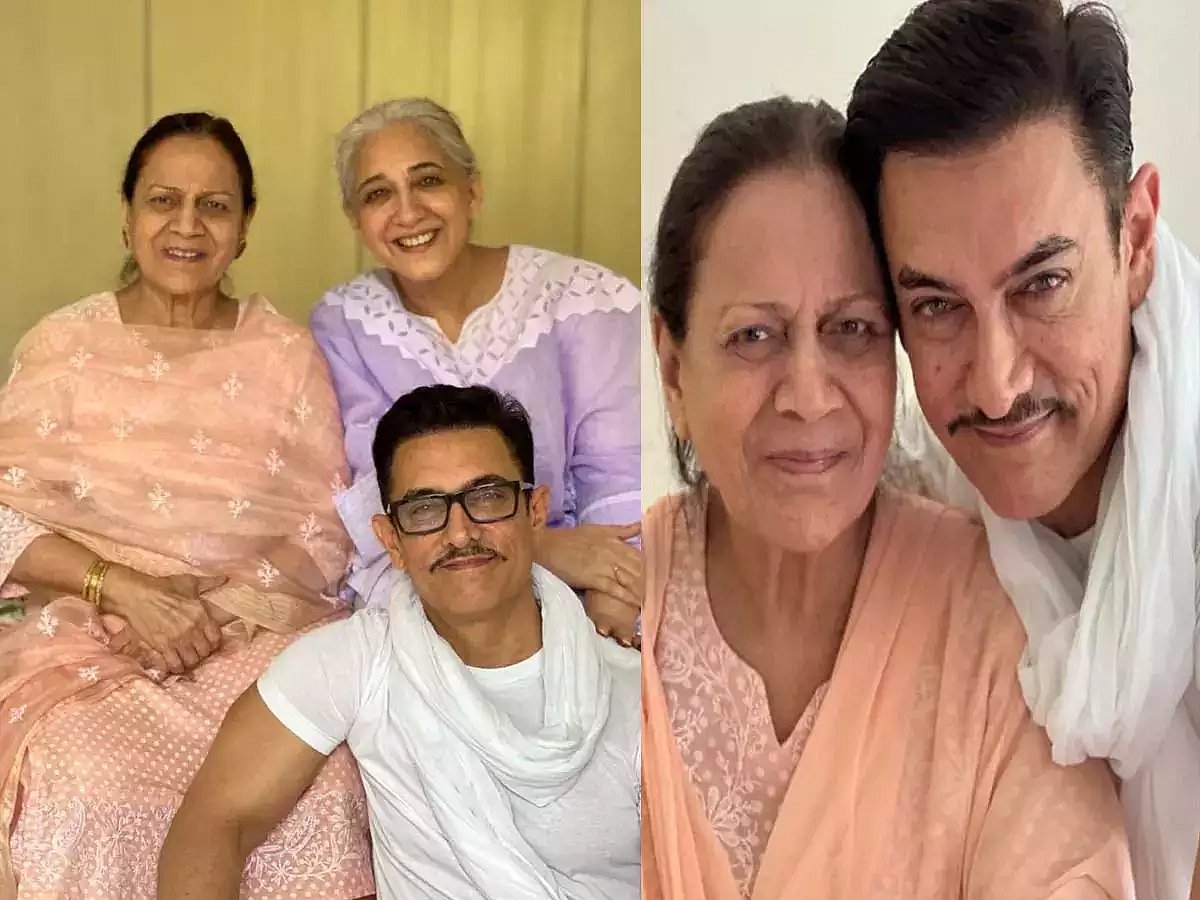 ஆமீர் கான் - தாய் ஜூனத் உசேன்