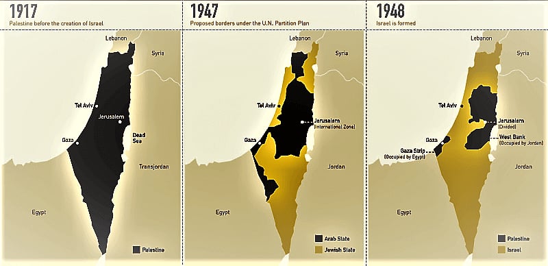 palestine map