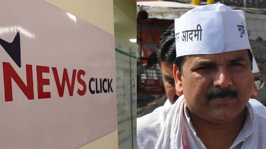 நேற்று பத்திரிகையாளர்கள் இன்று ஆம் ஆத்மி கட்சி MP : டெல்லியில் தொடரும் ஒன்றிய அரசின் ரெய்டு வேட்டை!