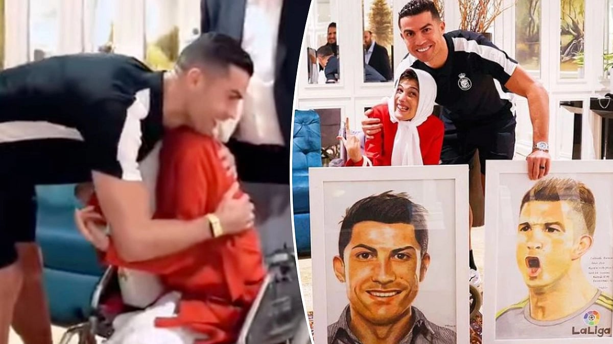 ரசிகையை கட்டி அணைத்த ரொனால்டோ.. தண்டனையாக 99 கசையடிகள் வழங்கியதா ஈரான் ? உண்மை என்ன ?   