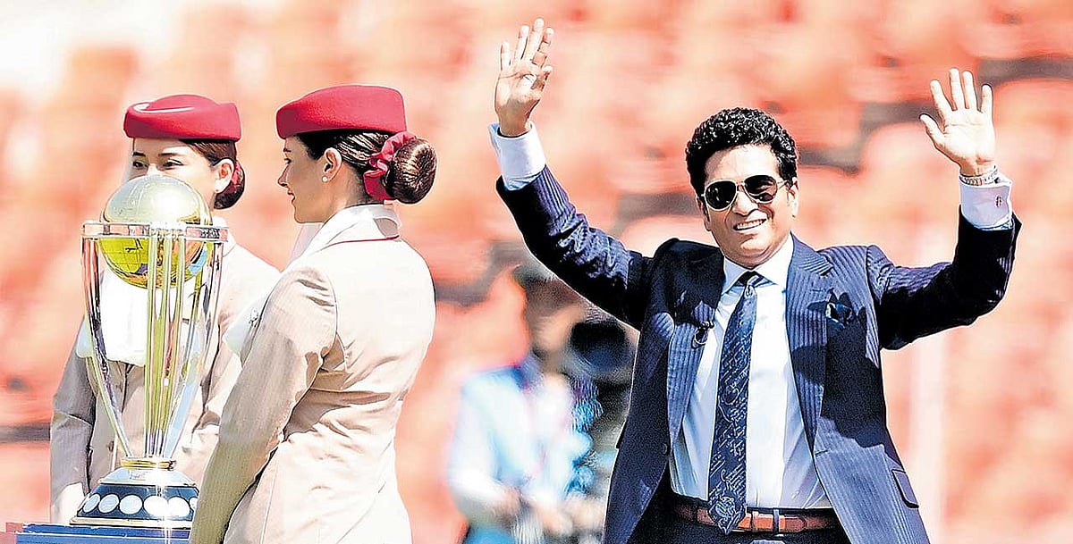 உலகக்கோப்பையில் அரையிறுதிக்கு செல்லும் அணிகள் இதுதான் - ஜாம்பவான் சச்சின் கணிப்பு ! 