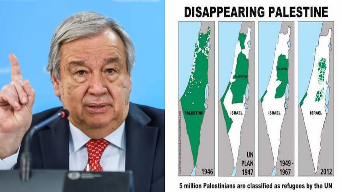 "56 ஆண்டுகளாக ஆக்கிரமிப்புக்கு ஆளாகும் பாலத்தீனர்கள்": ஐ.நா பொதுச்செயலாளர் கருத்து - கொந்தளித்த இஸ்ரேல் !