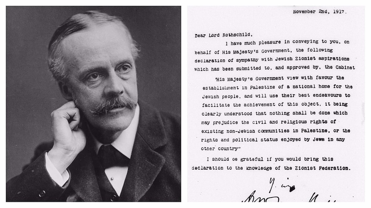 The Balfour Declaration of 1917