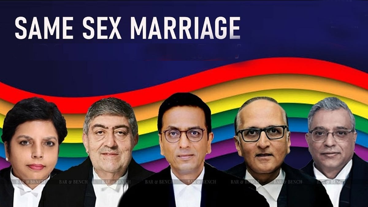 “நாங்கள் மீண்டும் வருவோம்..”: உச்சநீதிமன்றம் முன் மோதிரம் மாற்றிக்கொண்ட தன்பாலின ஜோடி - குவியும் வாழ்த்து