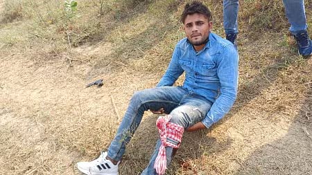 இளம்பெண்ணை பாலியல் வன்கொடுமை செய்த டெலிவரி பாய் : துப்பாக்கியால் சுட்டு கைது செய்த டெல்லி போலிஸார் !