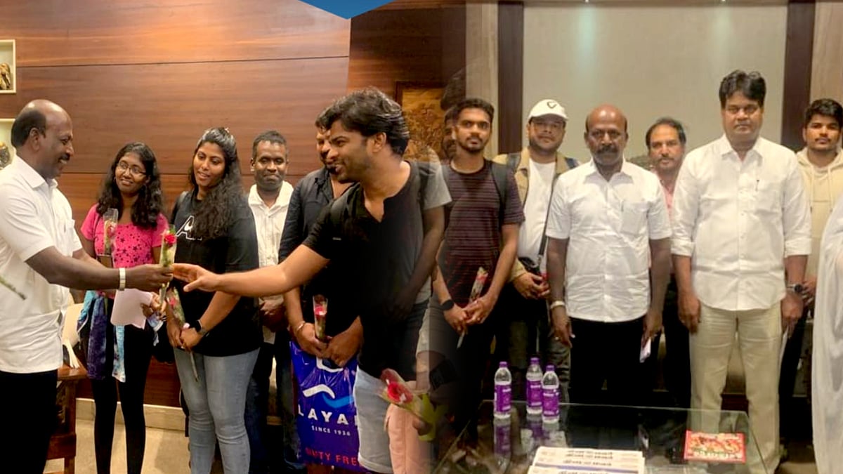 இஸ்ரேலில் இருந்து பத்திரமாக மீட்கப்பட்ட இந்தியர்கள் : தமிழகம் வந்தடைந்த தமிழர்களை வரவேற்ற தமிழ்நாடு அரசு!