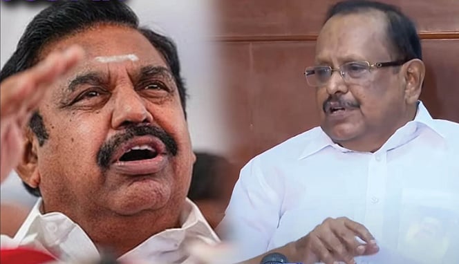 "பா.ஜ.கவுக்கு முட்டுக்கொடுக்கும் அதிமுக'..  எடப்பாடி பழனிசாமிக்கு அமைச்சர் ரகுபதி பதிலடி!