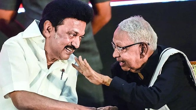 ”தி.க.வும் - தி.மு.க.வும் உயிரும் உணர்வும் போல” : முதலமைச்சர் மு.க.ஸ்டாலின் நெகிழ்ச்சி பேச்சு!