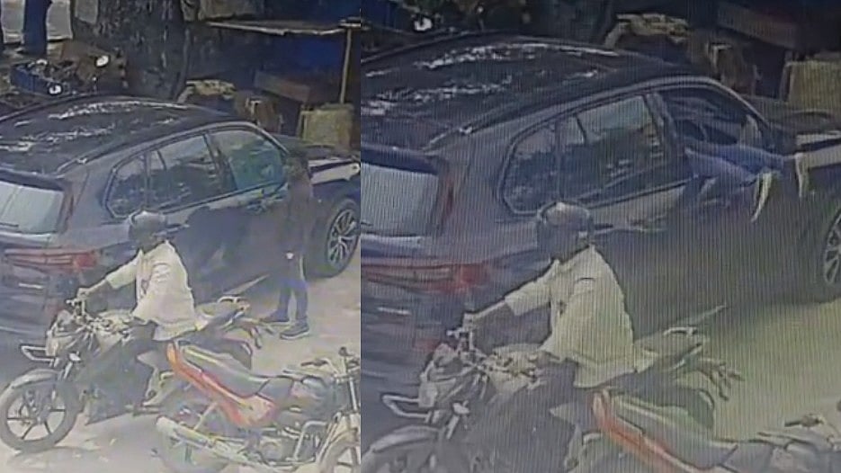 BMW கார் கண்ணாடியை உடைத்து ரூ.14 லட்சம் திருடிச் சென்ற மர்ம நபர் : கர்நாடகாவில் பகீர்!