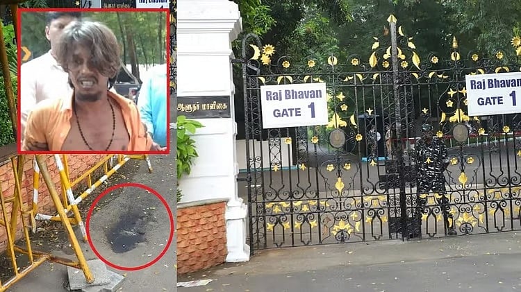 பெட்ரோல் குண்டு வீசிய விவகாரம் : பொய்யை அடுக்கிய ஆளுநர் மாளிகை.. உண்மையை அம்பலப்படுத்திய காவல்துறை !