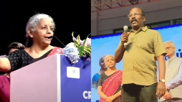“எனக்கு ஏன் வங்கிகள் கடன் கொடுக்கவில்லை” - சாமானியனின் கேள்வியால் ஆத்திரமடைந்த நிர்மலா சீதாராமன் !