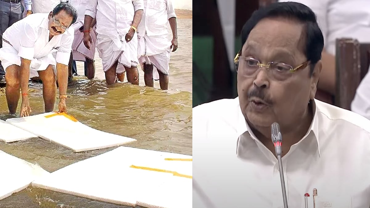 “தெர்மாகோல் போட்டு மூடிவச்சிருக்கோம்..” - தனது பாணியில் செல்லூர் ராஜூக்கு அமைச்சர் துரைமுருகன் பதில் !