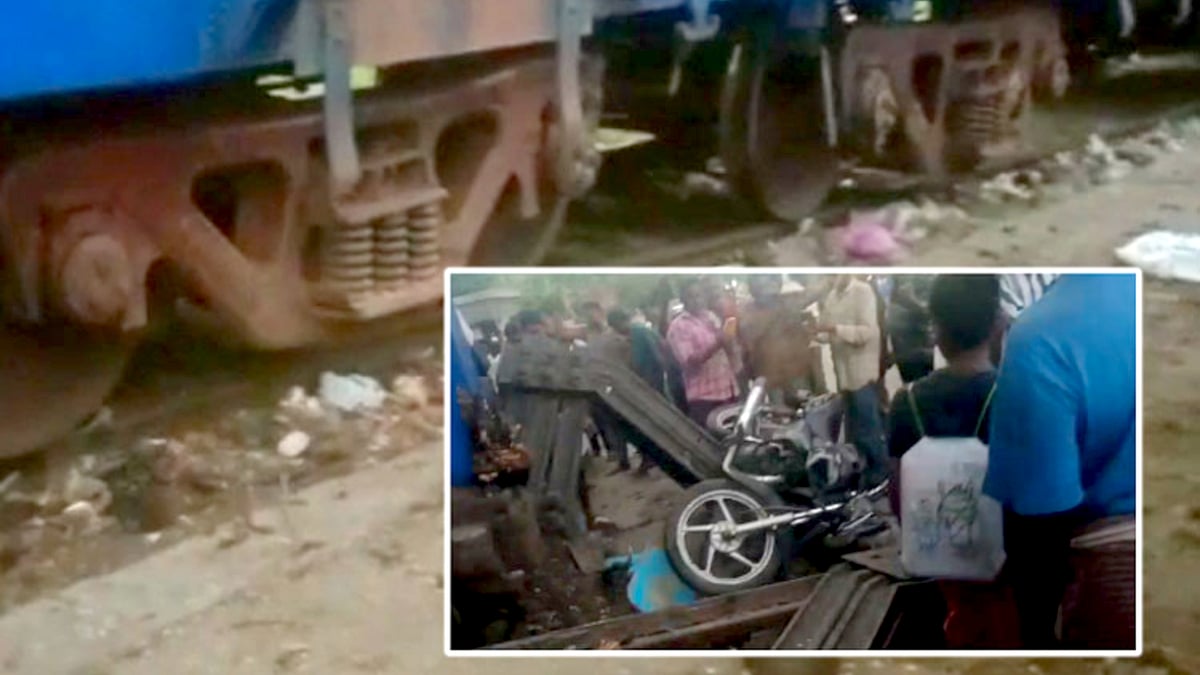 காஞ்சி : கட்டுப்பாட்டை இழந்த இரயில்.. தண்டவாளத்தில் இருந்து சுவரை உடைத்து சாலையில் புகுந்ததால் அதிர்ச்சி!