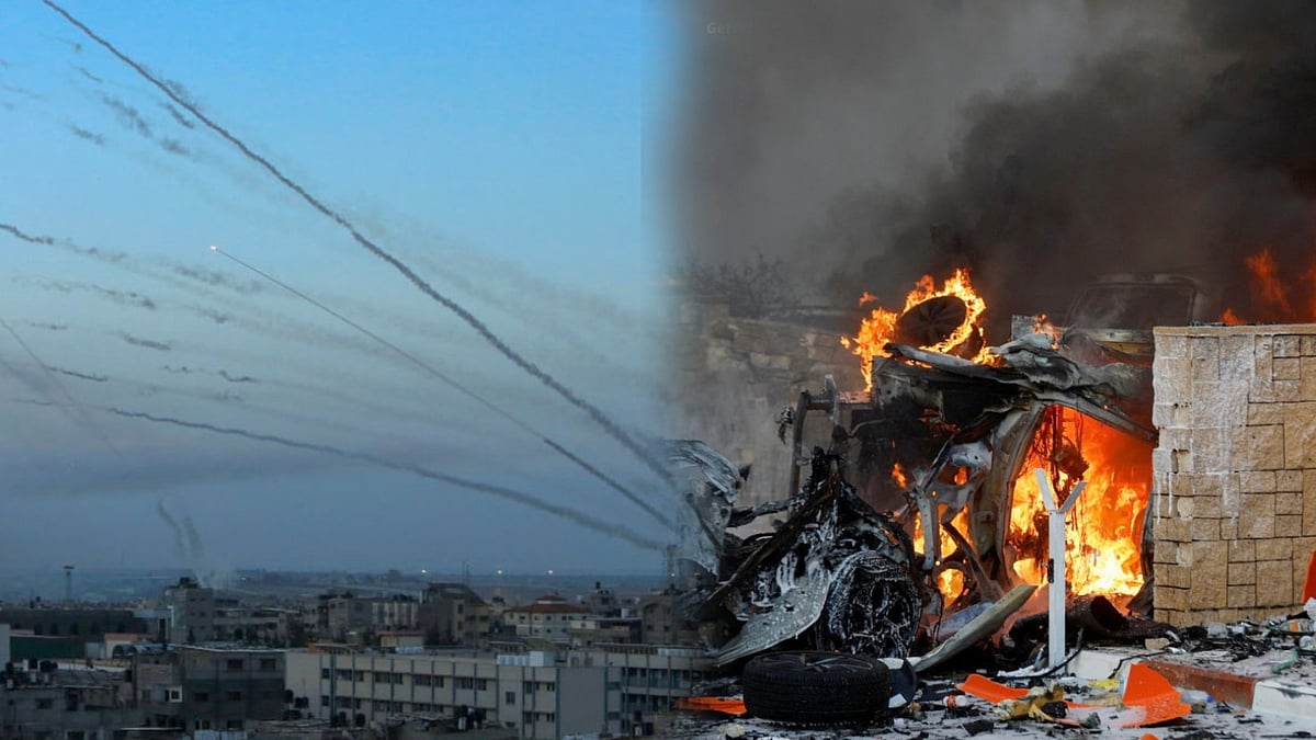 அடுத்தடுத்து பாய்ந்த 5 ஆயிரம் ராக்கெட்டுகள்: இஸ்ரேல் மீது ஹமாஸ் தாக்குதல்.. மீண்டும் தொடங்கிய போர் ! 