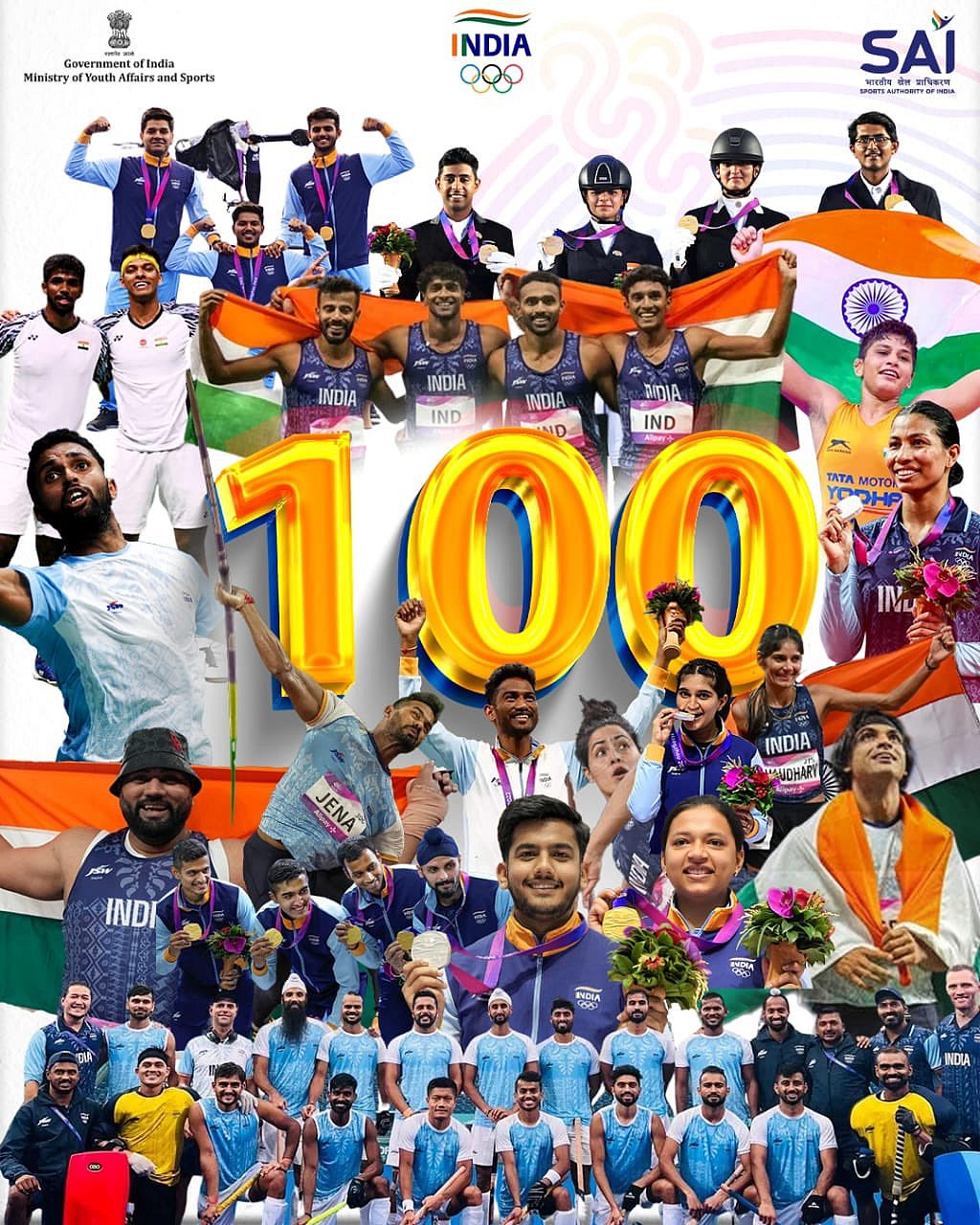 Asian Games : வரலாற்று சாதனை.. அசத்திய வீரர், வீராங்கனைகள்.. இந்தியா வென்றுள்ள பதக்கங்கள் எத்தனை ?