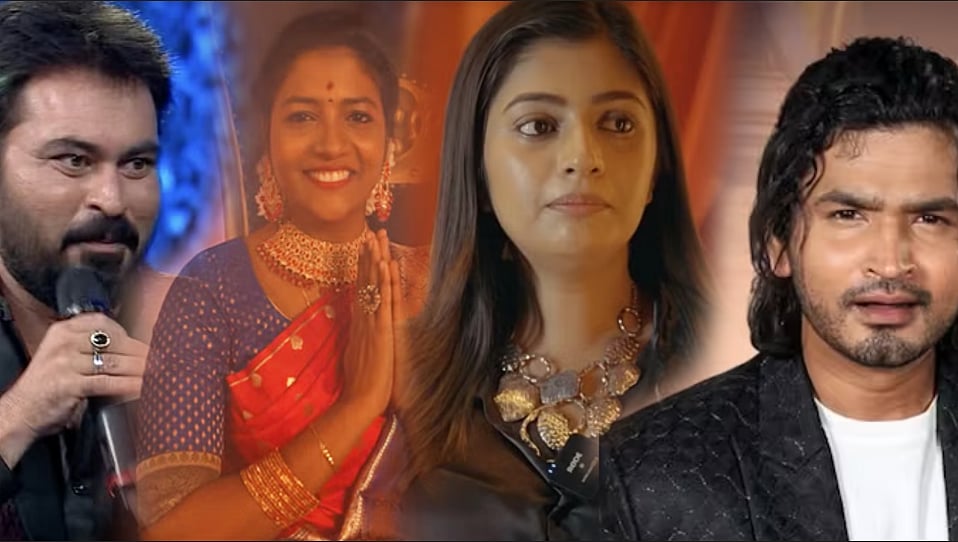 பிக்பாஸ் வீட்டிற்குள் புதிதாக 5 பேர் : முதல் நாளே பற்றி எரியும் பிக்பாஸ் வீடு... இவ்வளவு நடந்ததா?