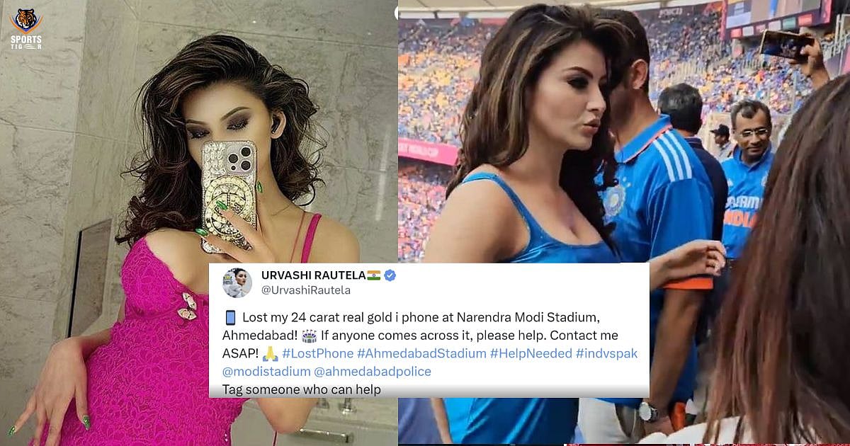 மோடி ஸ்டேடியத்தில் காணாமல் போன 24 காரட் தங்க IPHONE : குமுறும் ‘தி லெஜெண்ட்’ பட நடிகை !