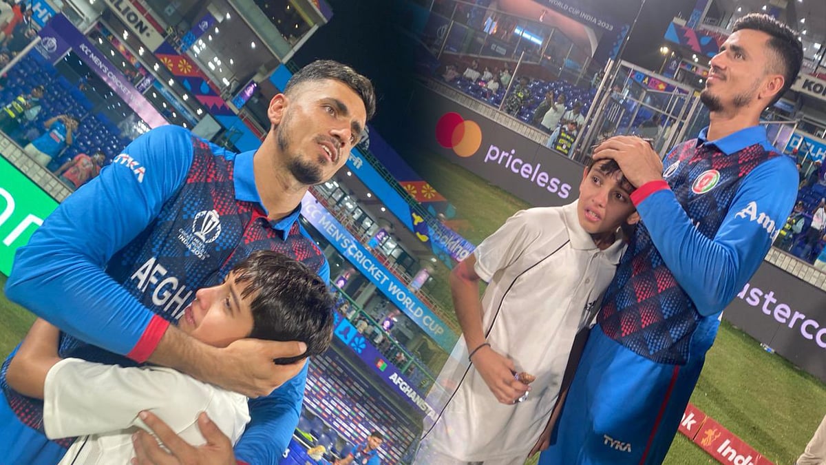 AFG vs ENG : “என்னை கட்டியணைத்தது ஒரு இந்திய சிறுவன்..” - ஆப்கான் வீரர் முஜீபுர் ரஹ்மான் நெகிழ்ச்சி!