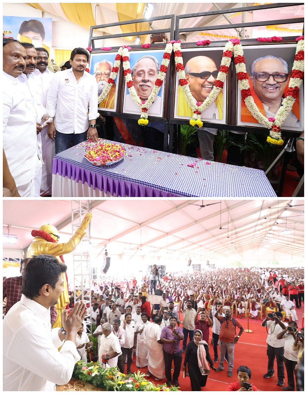 ”2024 நாடாளுமன்றத் தேர்தலில் பாசிச பா.ஜ.கவை விரட்டியடிப்போம்” : அமைச்சர் உதயநிதி ஸ்டாலின் ஆவேச பேச்சு!