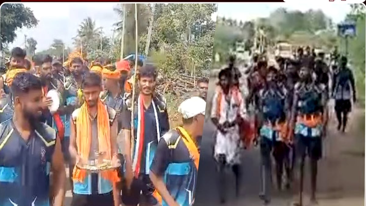 பெண் கிடைக்க 160 கி.மீ வரை பாதயாத்திரை.. இளைஞர்களின் விநோத செயலால் கர்நாடகத்தில் சலசலப்பு !