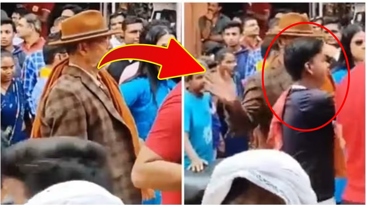 Shooting நடுவே Selfie எடுக்க வந்த ரசிகர்.. சட்டென்று தலையில் அடித்து துரத்திய ‘காலா’ பட நடிகர் - உண்மையா?