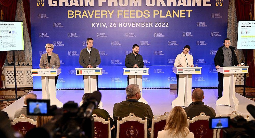 ரஷ்ய ஏவுகணைத் தாக்குதலுக்குப் பயந்து ஓடிய மேற்கத்திய நாடுகளின் தலைவர்கள் : நடந்தது என்ன ?