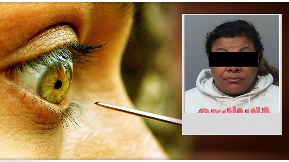 வேறு பெண்களுடன் பேசியதால் ஆத்திரம்... வெறிநாய் கடி ஊசியால் காதலன் கண்ணில் குத்திய காதலி !