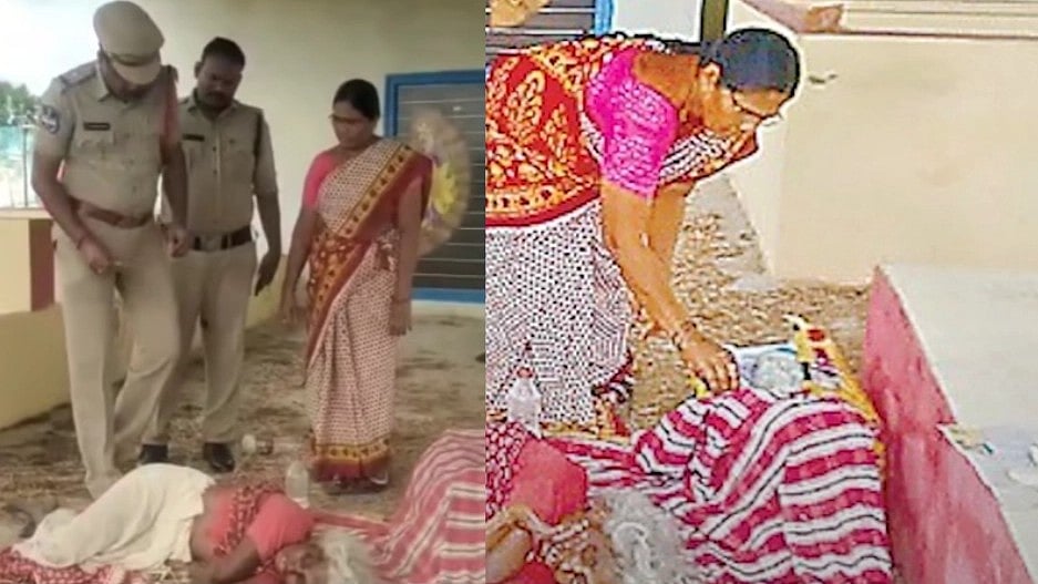 உடல்நலம் பாதித்த 70 வயது தாய் - சுடுகாட்டில் கைவிட்ட குடும்பம் : ஆந்திராவில் நடந்த கொடூரம்!