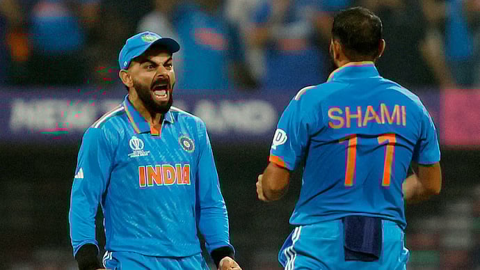 நியூசிலாந்துக்கு எதிரான ஒரே போட்டியில் இத்தனை சாதனைகளா ? கோலி, ஷமி முதல் ஷ்ரேயாஸ் வரை !   