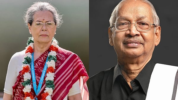 “பாஜகவின் கருத்தியலை முறியடிக்க தந்தை பெரியாரின் கொள்கையே அடித்தளம்” - கி.வீரமணிக்கு சோனியா காந்தி கடிதம்