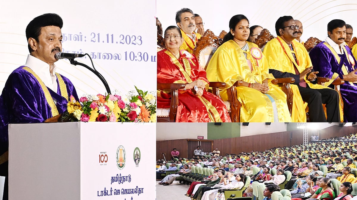 வேந்தர்களாக இவர்கள் இருந்தால்தான் பல்கலைக்கழகங்கள் சிறப்பாக வளர முடியும்: முதல்வர் மு.க.ஸ்டாலின் பேச்சு!
