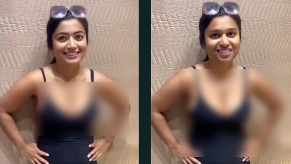 தவறாக பயன்பட்ட AI deepfake video : ஆபாசமாக பரவிய வீடியோ - பயமாக உள்ளதாக ராஷ்மிகா வேதனை !