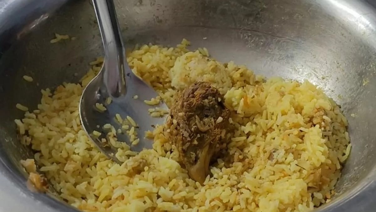 ஆசை ஆசையாக ஆர்டர் செய்த பிரியாணி : பார்சலை பிரித்த நபருக்குக் காத்திருந்த அதிர்ச்சி - நடந்தது என்ன?
