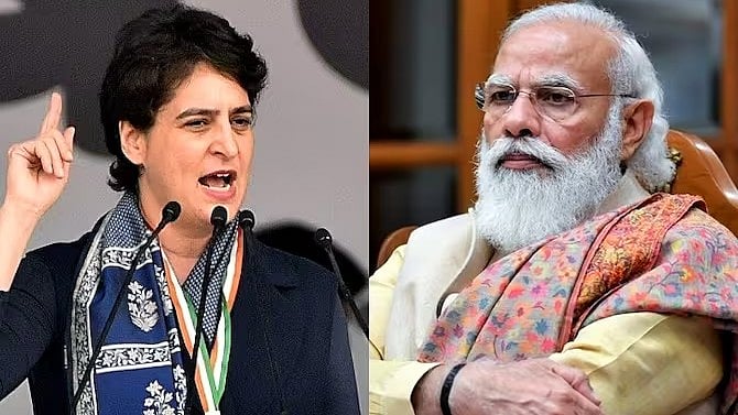 "மோடியின் சொந்த தொகுதியில் மாணவிகளுக்கு கல்வி நிலையத்தில்கூட பாதுகாப்பில்லை" -பிரியங்கா காந்தி விமர்சனம்!