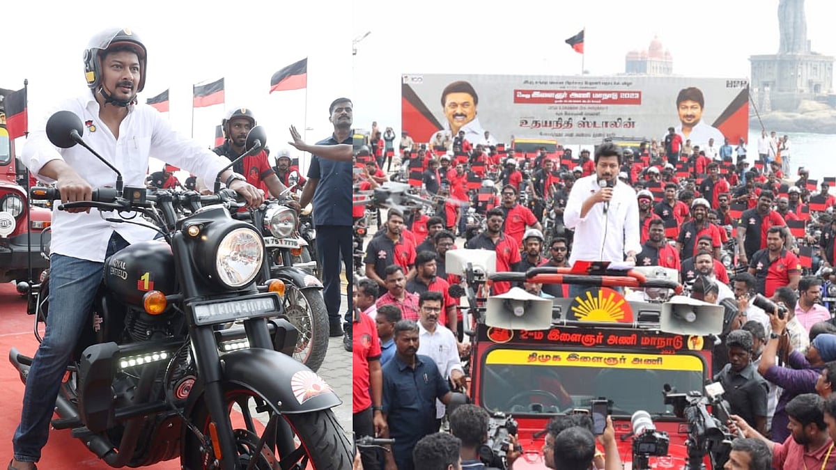 “கோட்சேவின் பேரன்களுக்கு எதிராக பெரியாரின் பேரன்கள்” : களத்தில் இறங்கிய திமுக இளைஞரணி - அமைச்சர் உதயநிதி!