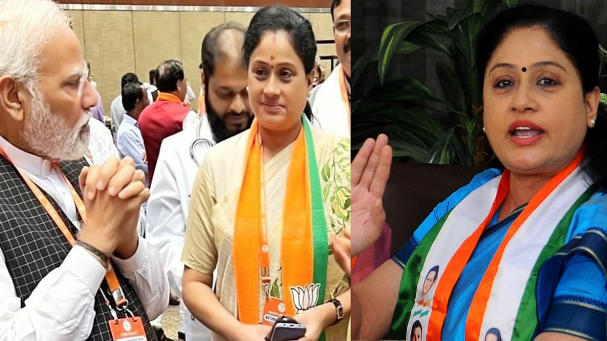 மீண்டும் மீண்டும்... பாஜகவில் இருந்து அதிரடியாக விலகிய விஜயசாந்தி... தொடர் பின்னடைவில் பாஜக !