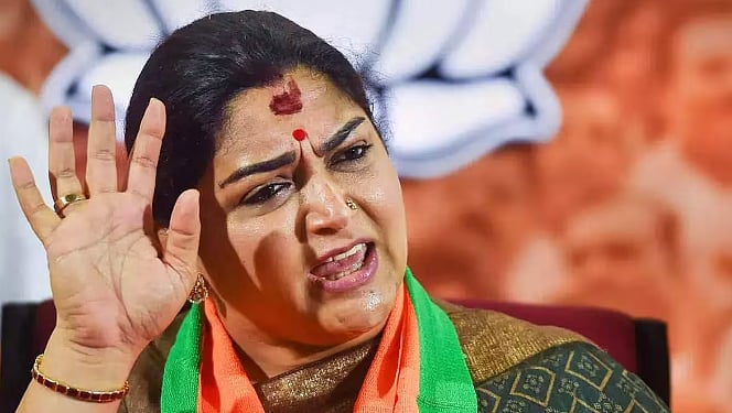 ”உங்களை போன்று சேரி மொழியில் பேச முடியாது” :  குஷ்புக்கு வலுக்கும் கடும் எதிர்ப்பு!