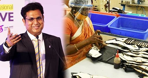 “4000 பேருக்கு வேலைவாய்ப்பு.. காலணி & தோல் பொருட்கள் உற்பத்தியில் தமிழ்நாடு முன்னணி” - அமைச்சர் TRB ராஜா!