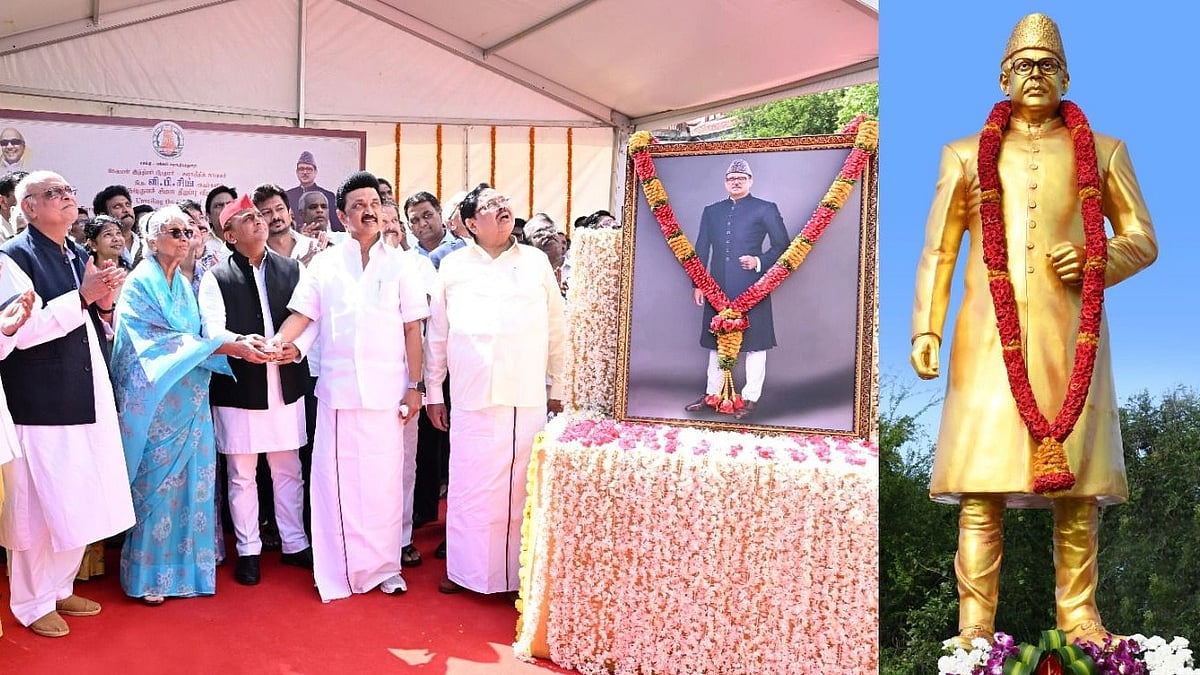 ”சமூக நீதிக் காவலர் 
வி.பி.சிங் முழு திருவுருவச்சிலை” : சென்னையில் இன்று திறந்து வைத்தார் முதலமைச்சர்!