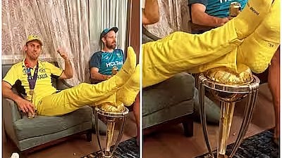 உலகக்கோப்பையில் கால் வைத்த மிட்செல் மார்ஷ் : உ.பி காவல்துறையில் FIR பதிவு - பிரதமர் மோடிக்கும் கோரிக்கை !