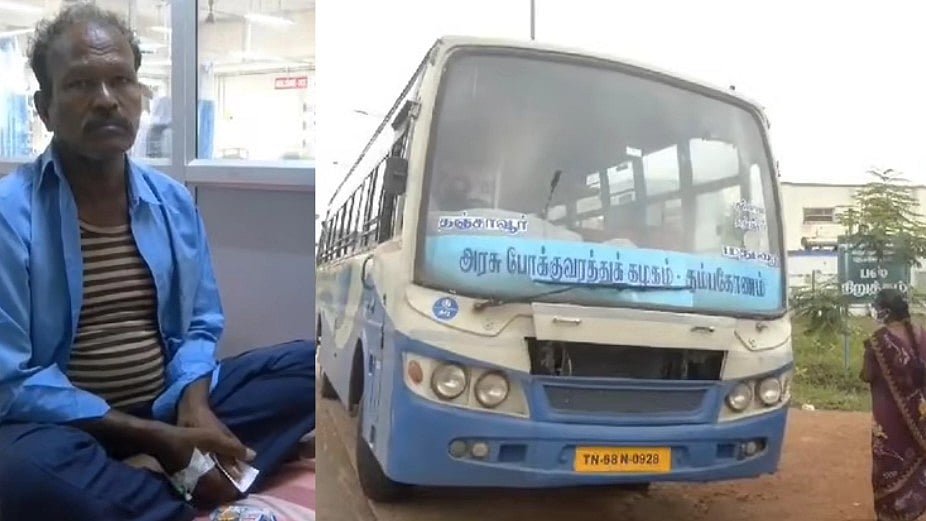 பேருந்து ஓட்டும்போது இரண்டு முறை நெஞ்சுவலி : 70 பயணிகளின் உயிரைப் பாதுகாத்த அரசு பேருந்து ஓட்டுநர்!