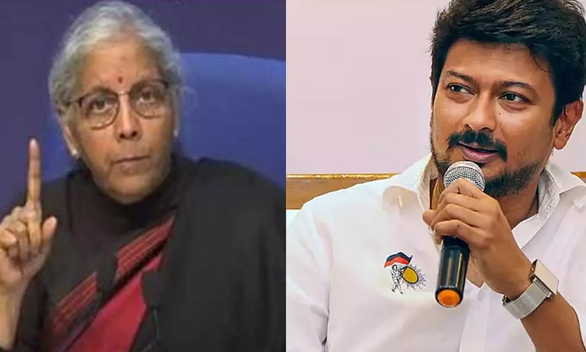 “ஒன்றிய நிதியமைச்சரின் ‘மரியாதைக்குரிய’ அப்பா வீட்டுப் பணத்தை கேட்கவில்லை..” - அமைச்சர் உதயநிதி பதிலடி !