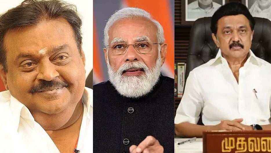 மக்களின் இதயங்களில் அழியாத தடம் பதித்தவர் விஜயகாந்த் : அரசியல் கட்சி தலைவர்கள் இரங்கல்!