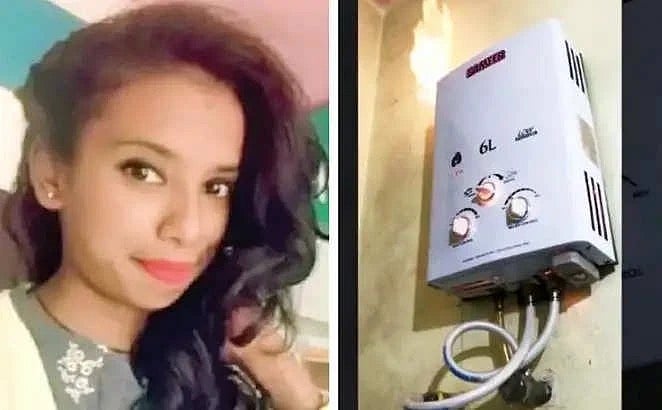 மக்களே உஷார்... வாட்டர் ஹீட்டரில் இருந்து வெளியேறிய வாயு... 6 மாத கர்ப்பிணிக்கு நேர்ந்த சோகம் !